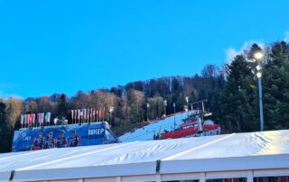 Snow Queen Trophy 2023 Najam šatora za sportske evente